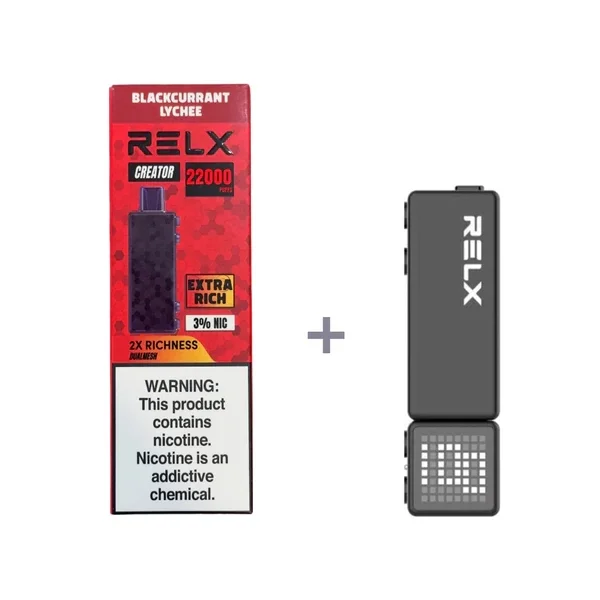 RELX Creator 22000口拋棄式電子煙|悅刻積木電子煙 | 專機專用